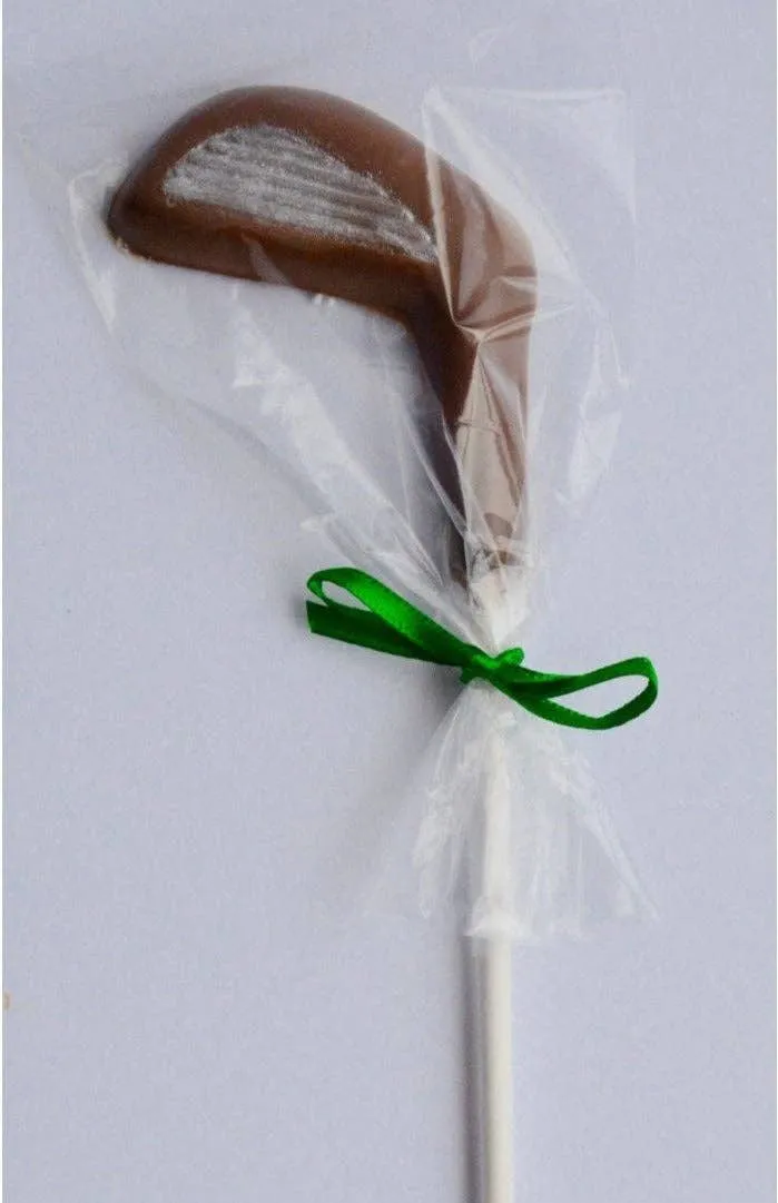 Chocolate Golf Club Lollipops 