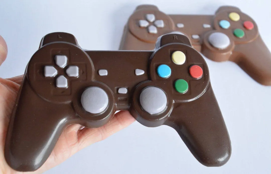 Chocolate Playstation Video Game Controller