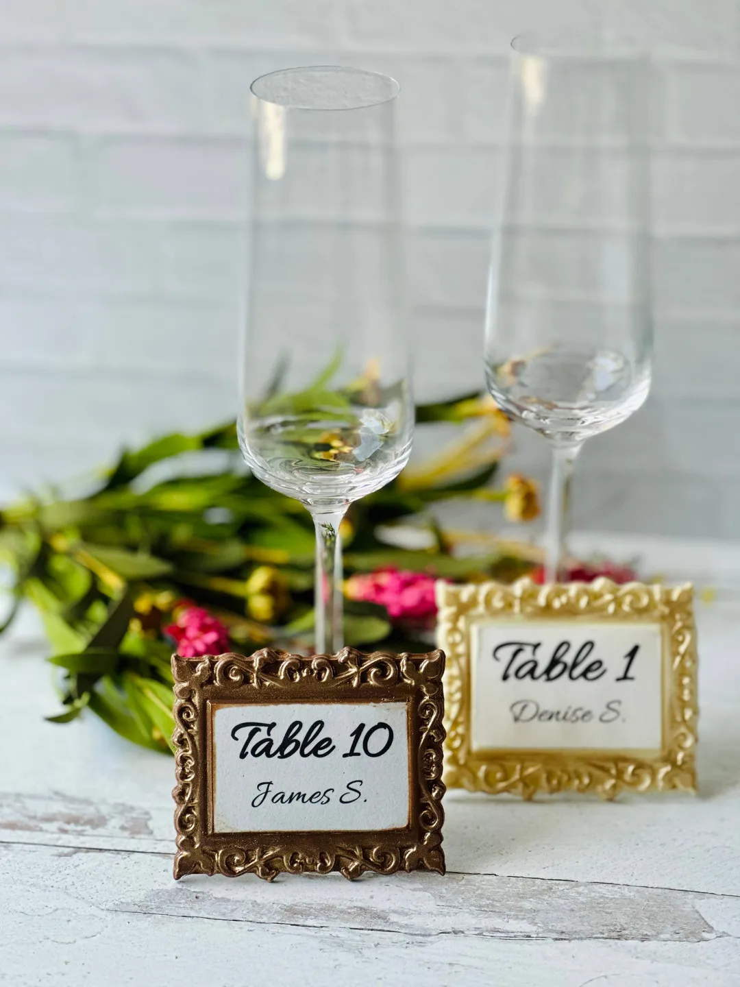 Chocolate Table Place Cards