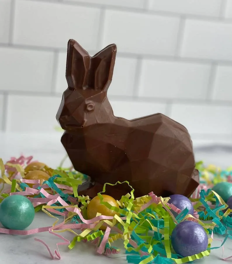 Easter Breakable Chocolate Bunny,