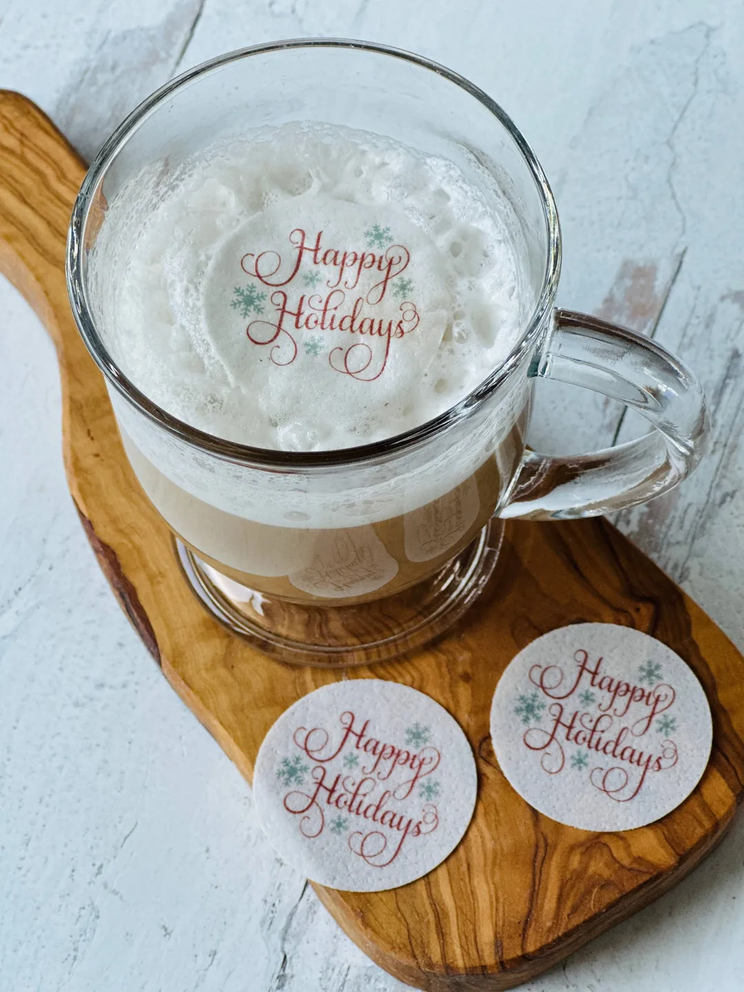 Edible Drink Toppers for Holiday Parties