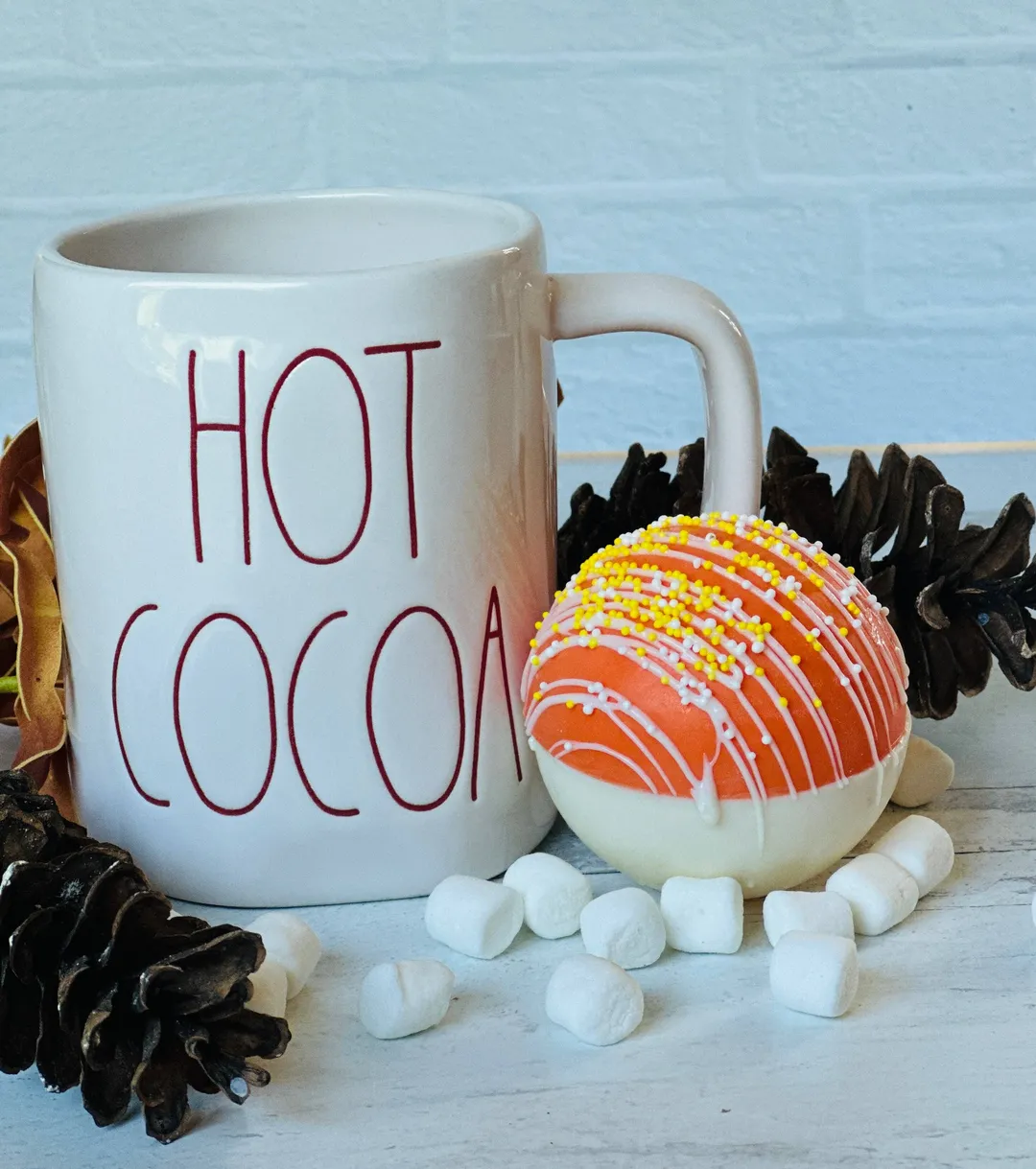 Fall Themed Cocoa Bomb 