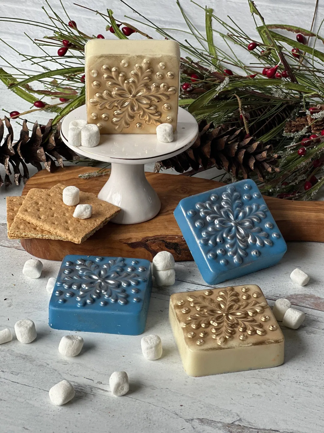 Gourmet Snowflake Smores