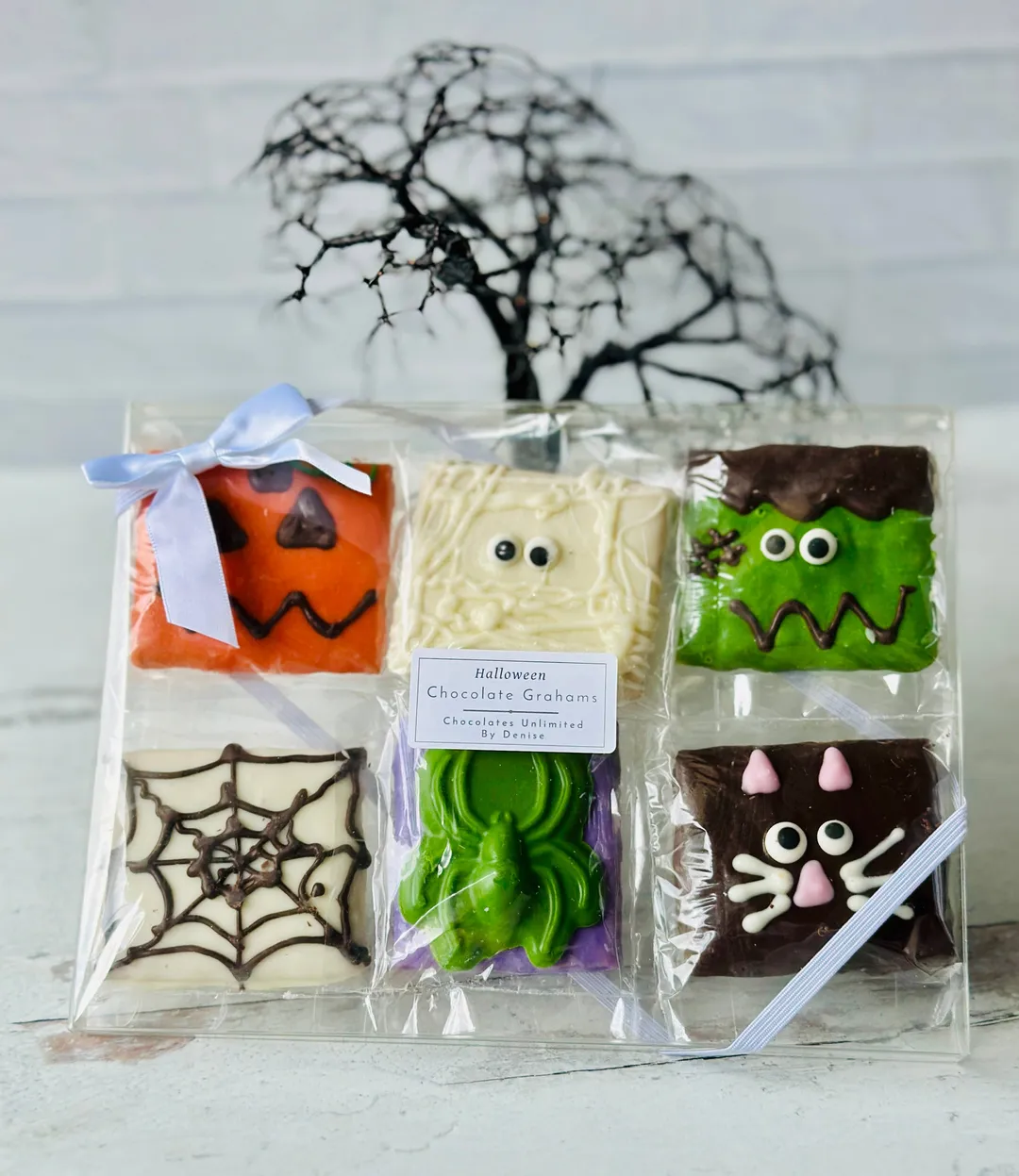 Halloween Inspired Chocolate Covered Graham Cracker Set variant