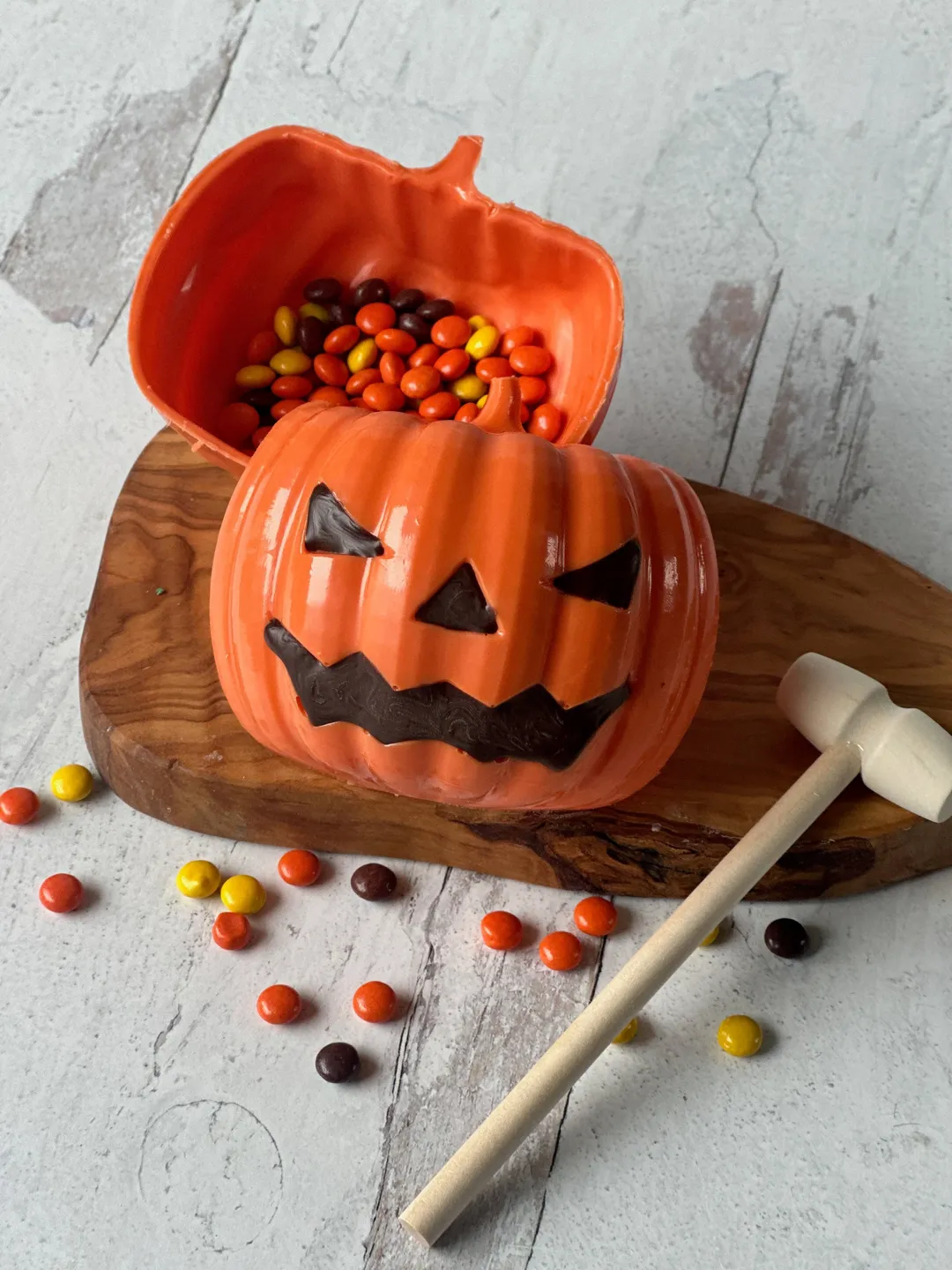 Halloween Jack O Lantern Pumpkin Breakable Smash Chocolate variant