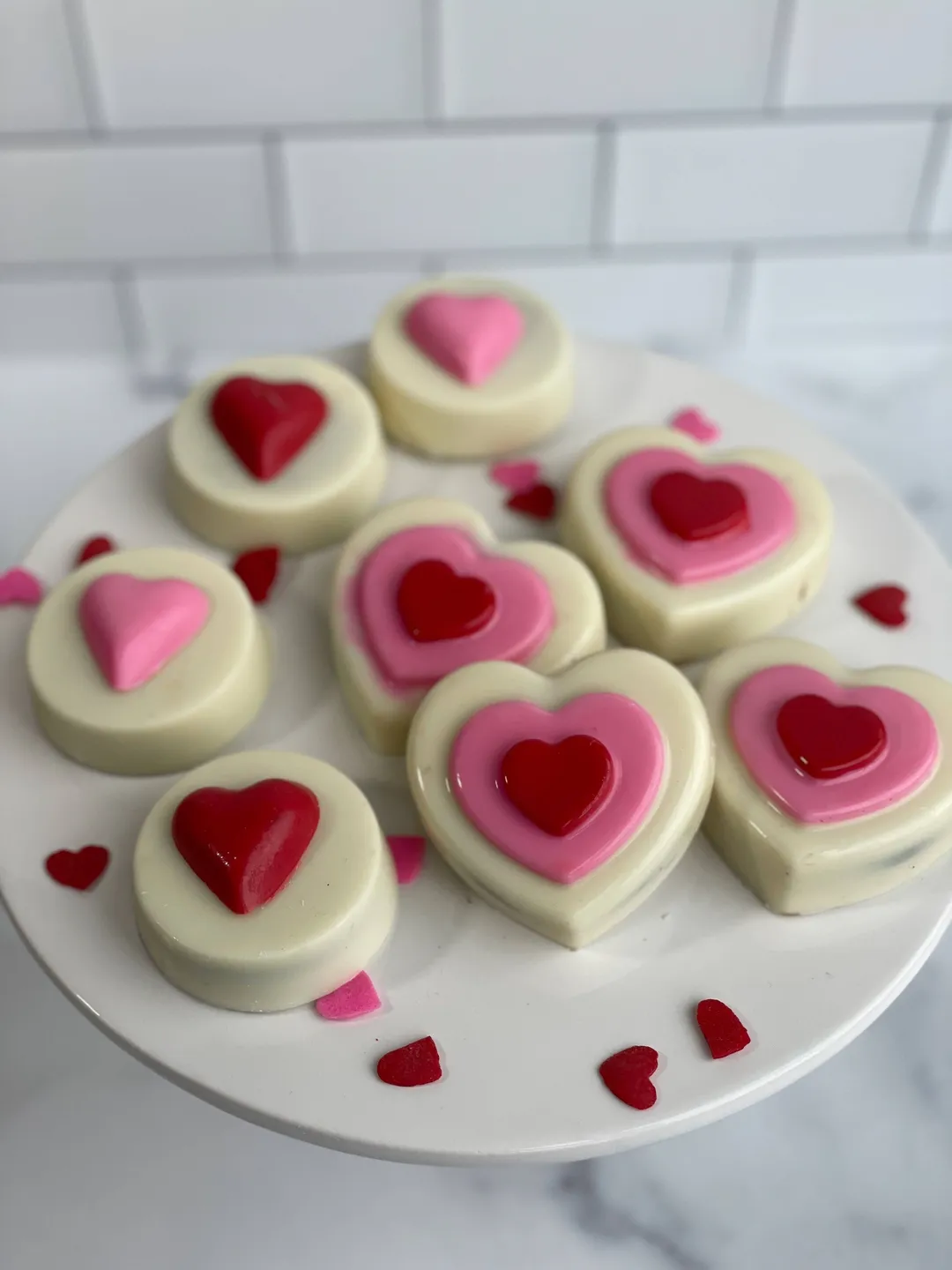Heart Chocolate Covered Oreos