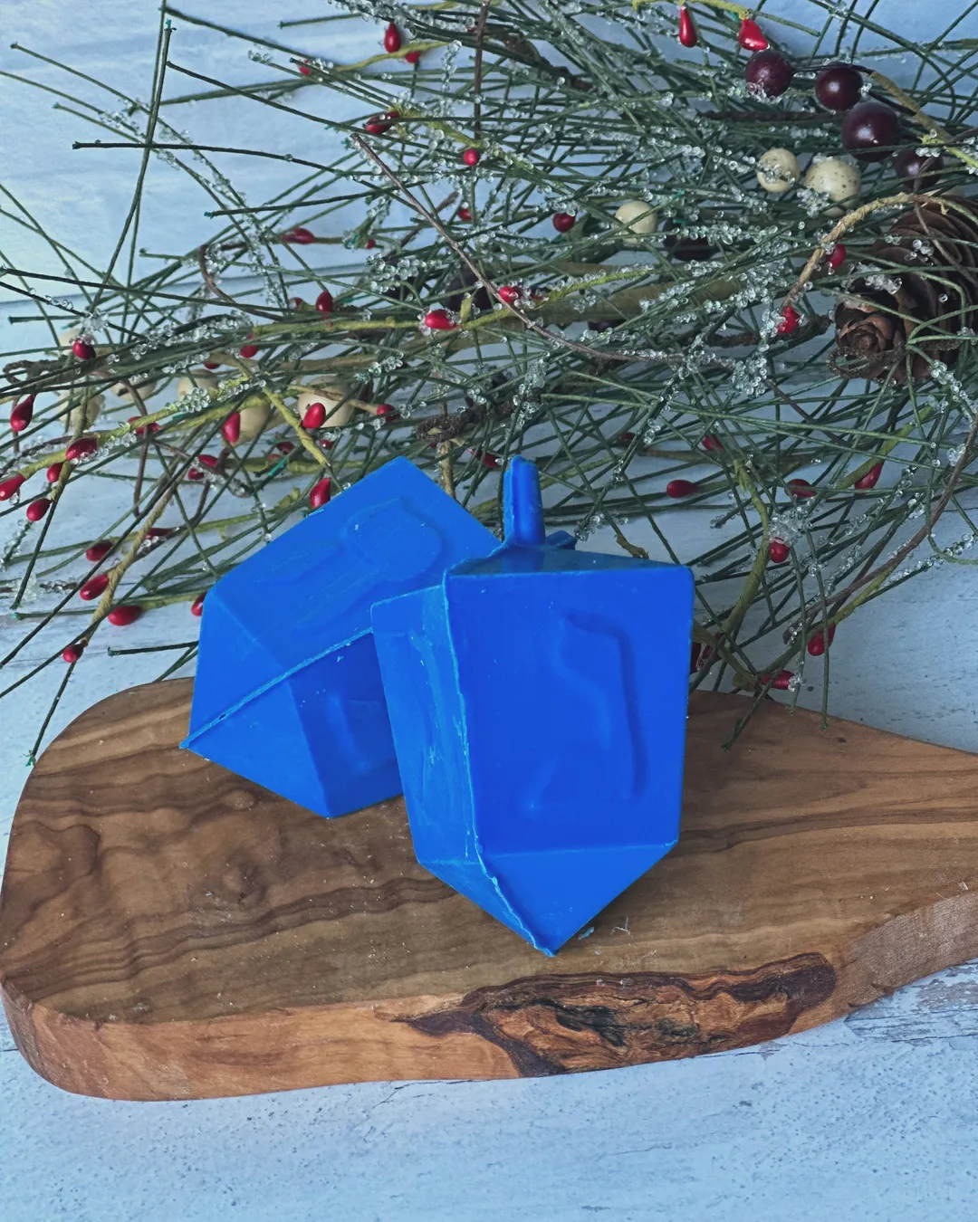 Hollow Chocolate Hanukkah Dreidel.