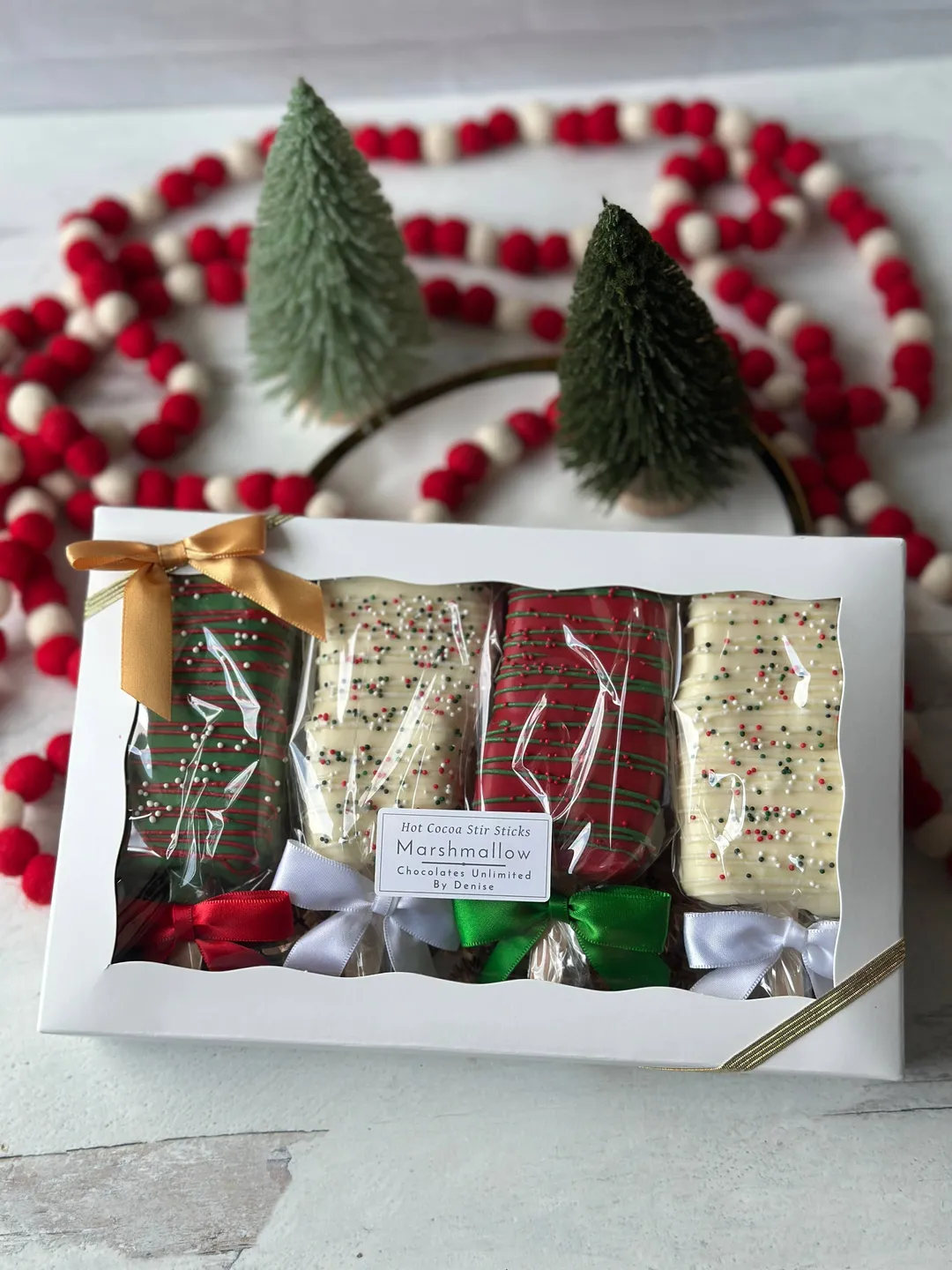 Marshmallow Stir Sticks Gift Box