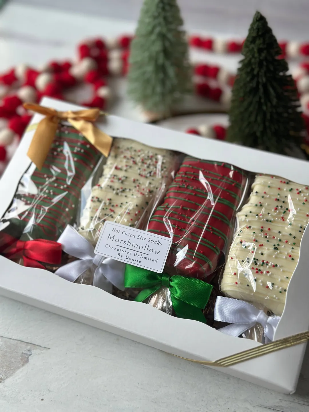 Marshmallow Stir Sticks Gift Box