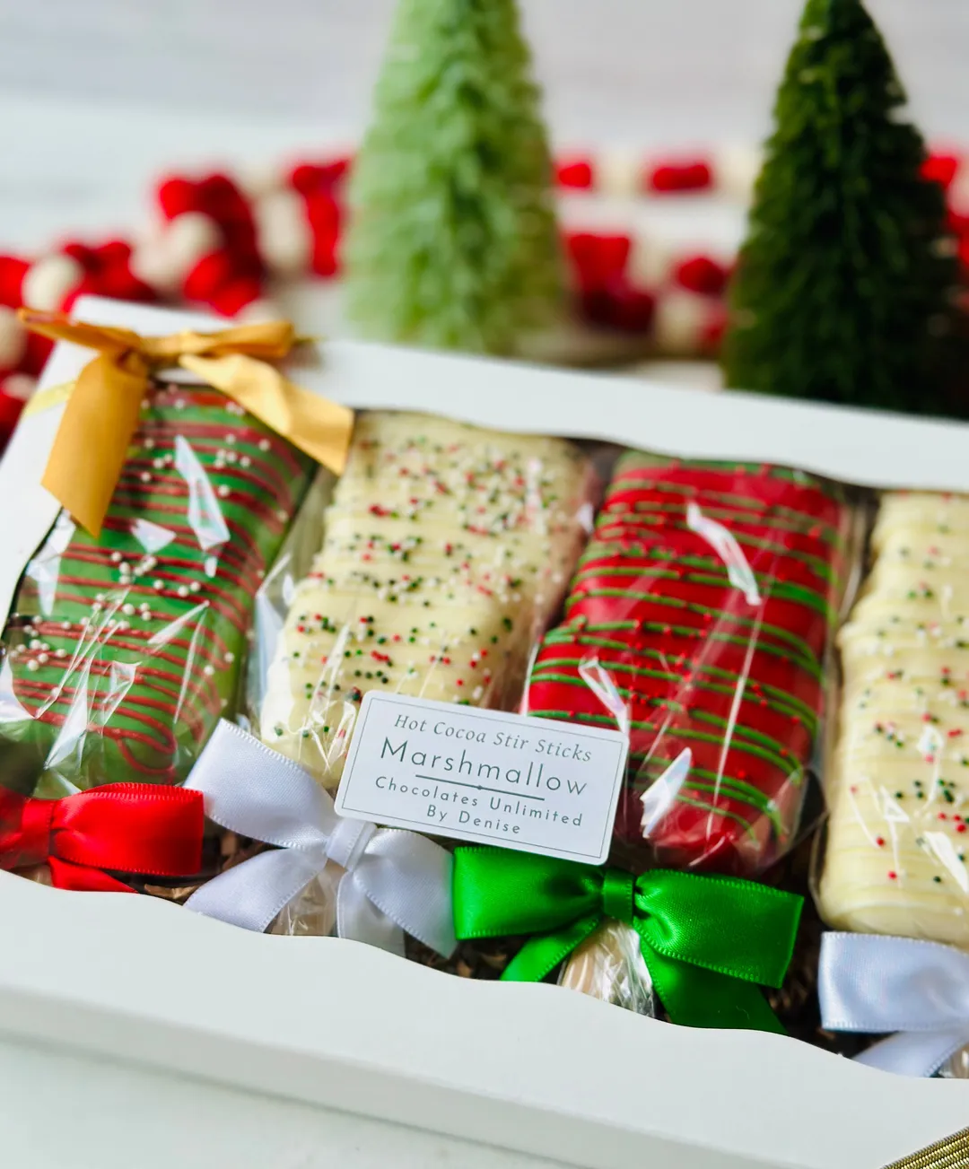 Marshmallow Stir Sticks Gift Box