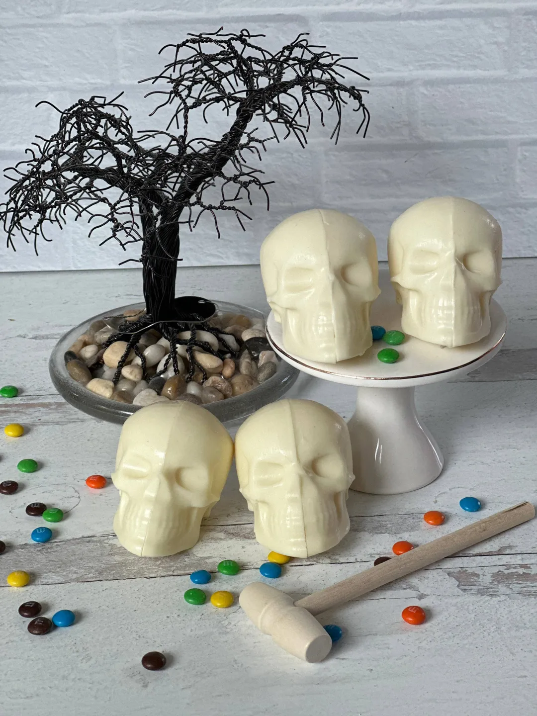 Mini Skull Breakable Chocolates