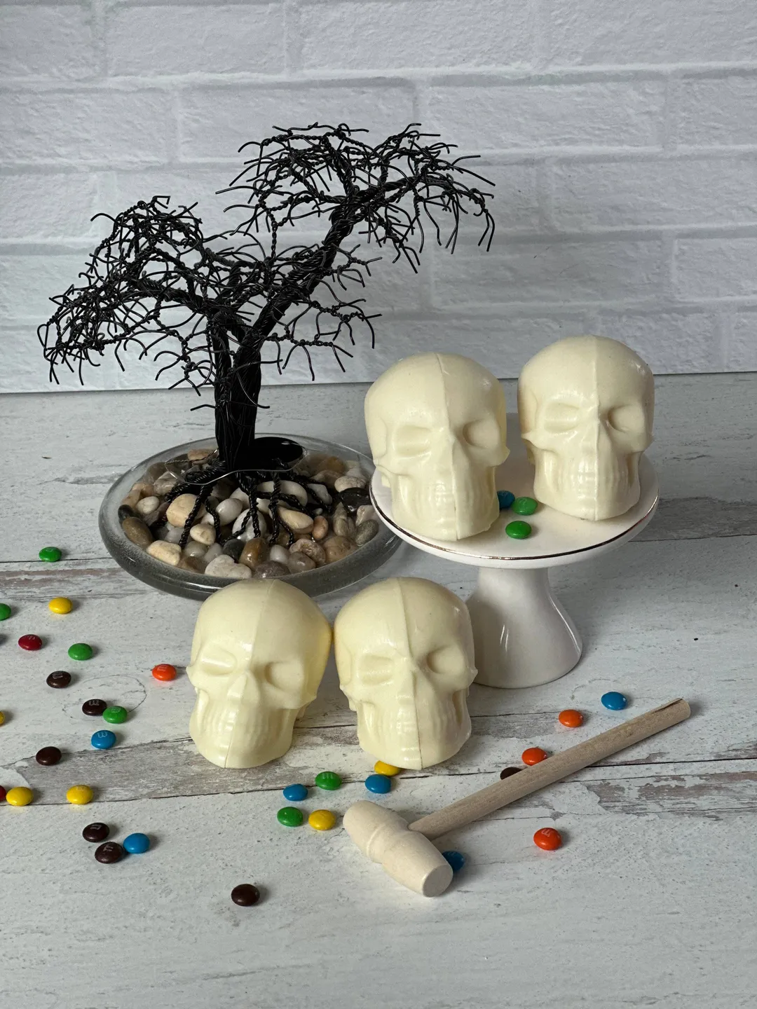 Mini Skull Breakable Chocolates