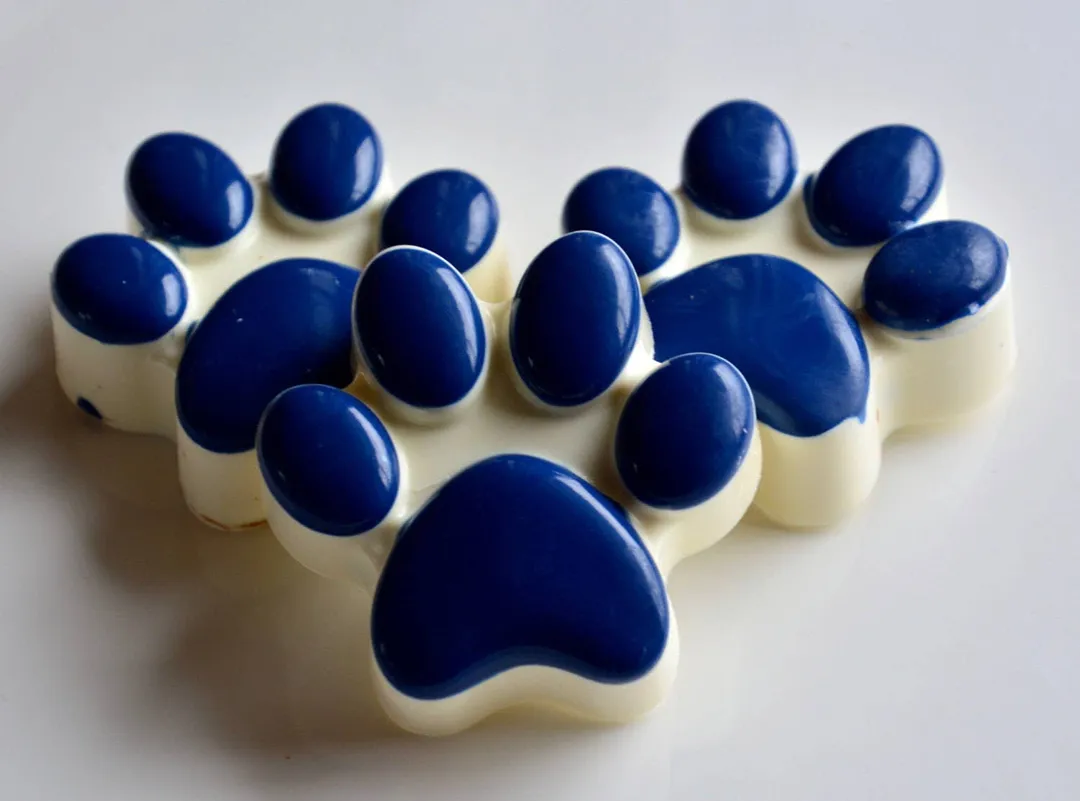 Penn State Nittany Lions Paw Print Chocolate Covered Cookie