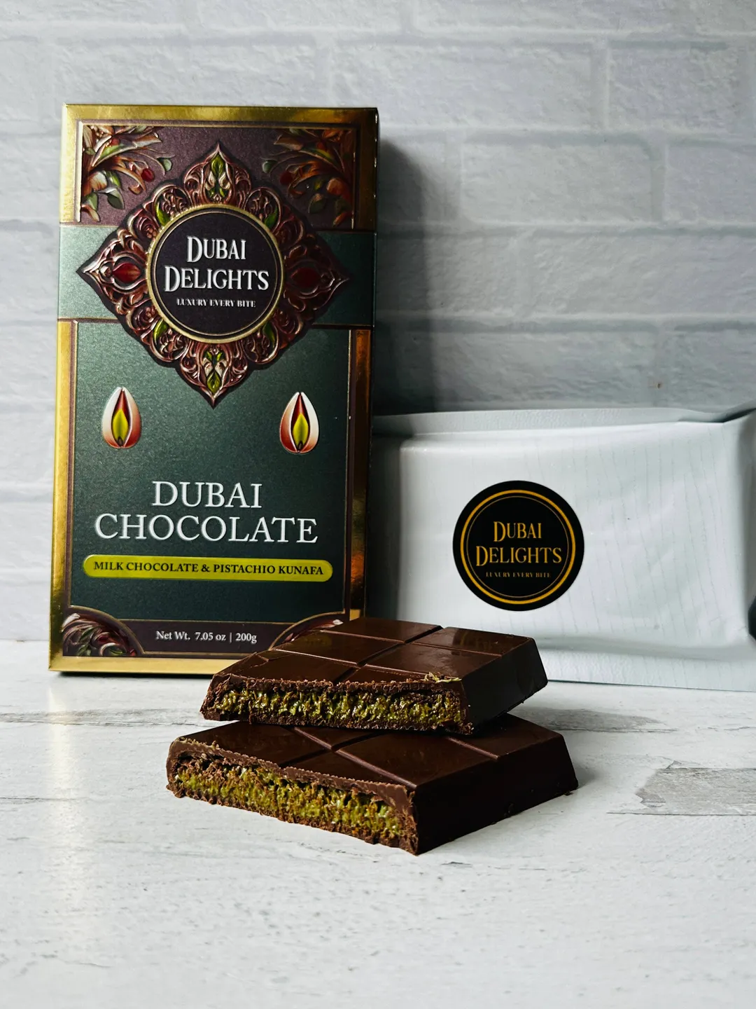 Premum Dubai Chocolate Bar