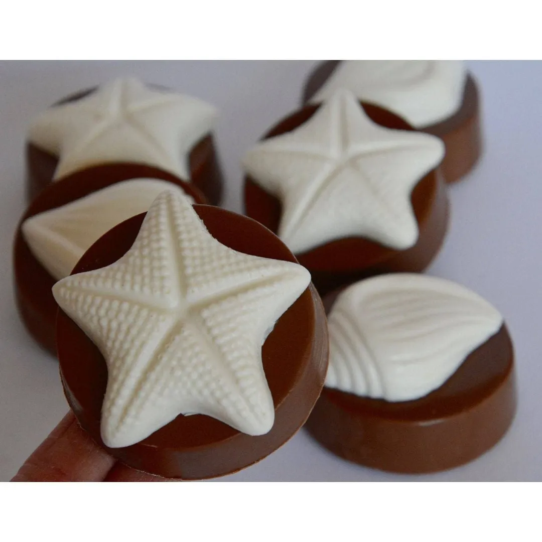 Seashell Chocolate Covered Oreos (Set of 4)