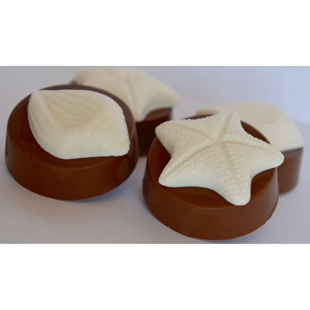 Seashell Chocolate Covered Oreos (Set of 4)