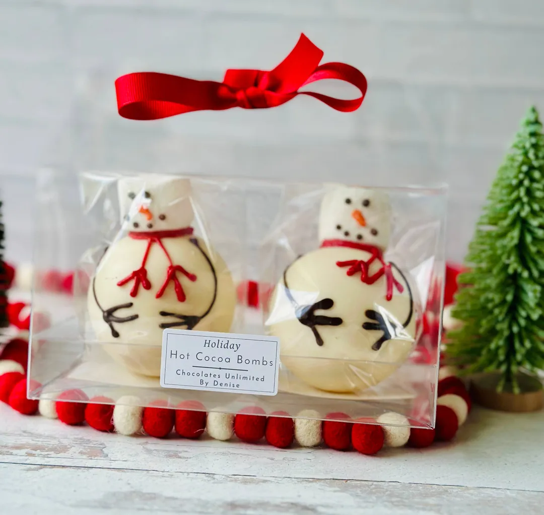 Snowmen Hot Chocolate Bombs 