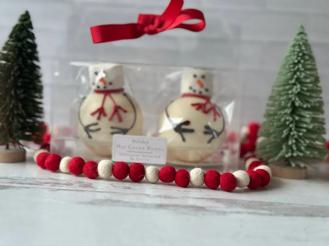 Snowmen Hot Chocolate Bombs 