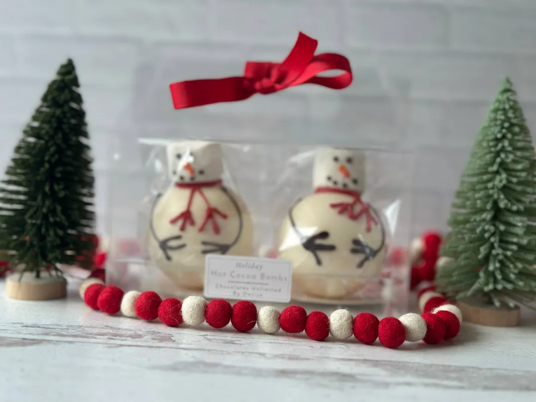 Snowmen Hot Chocolate Bombs 
