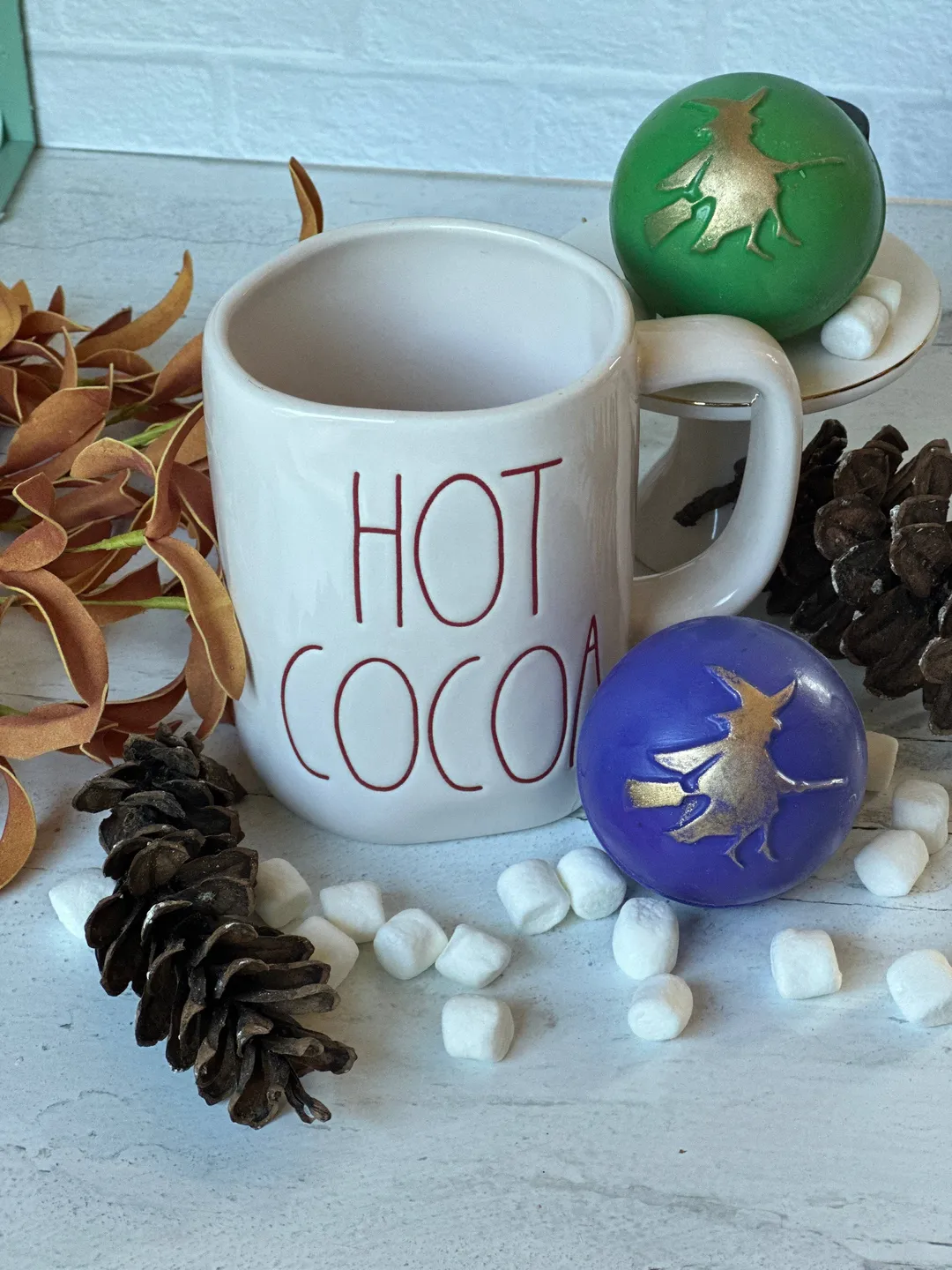 Witch Hot Cocoa Bombs