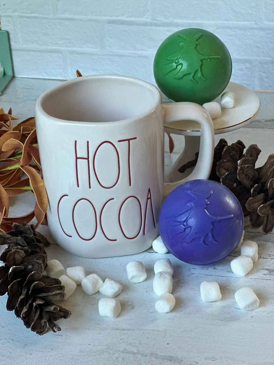 Witch Hot Cocoa Bombs