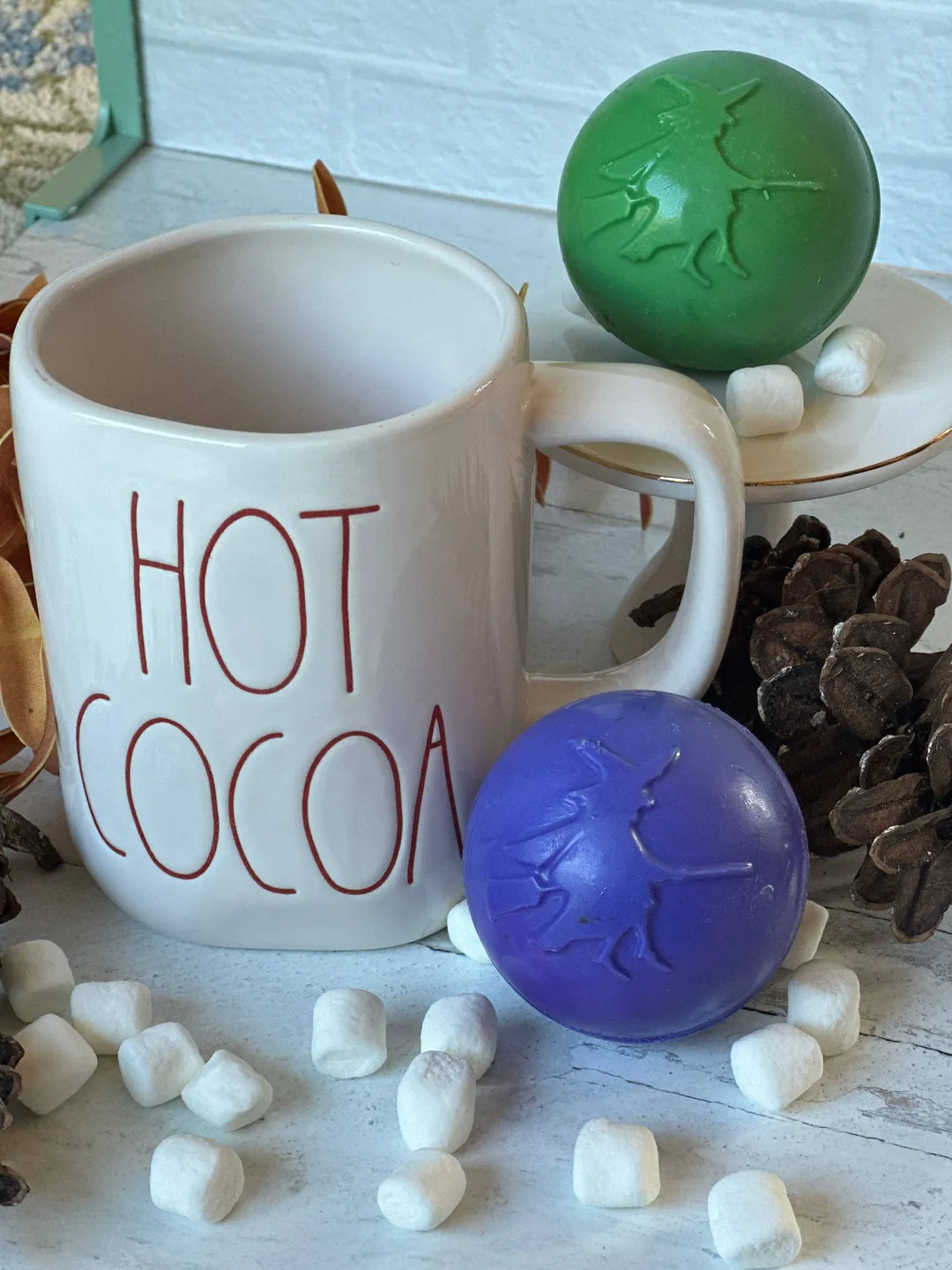 Witch Hot Cocoa Bombs