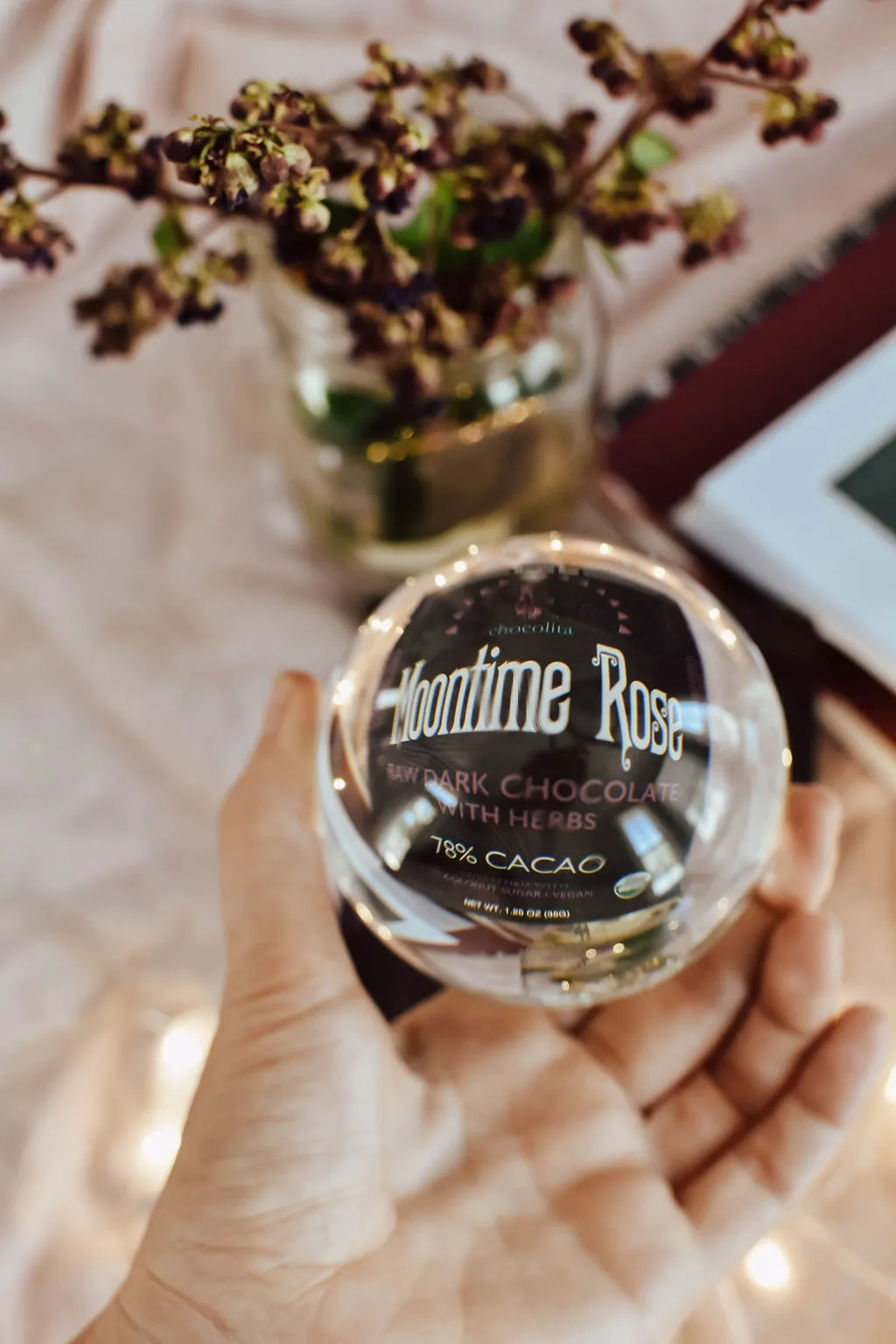 Moontime Rose Ease Chocolate Bar