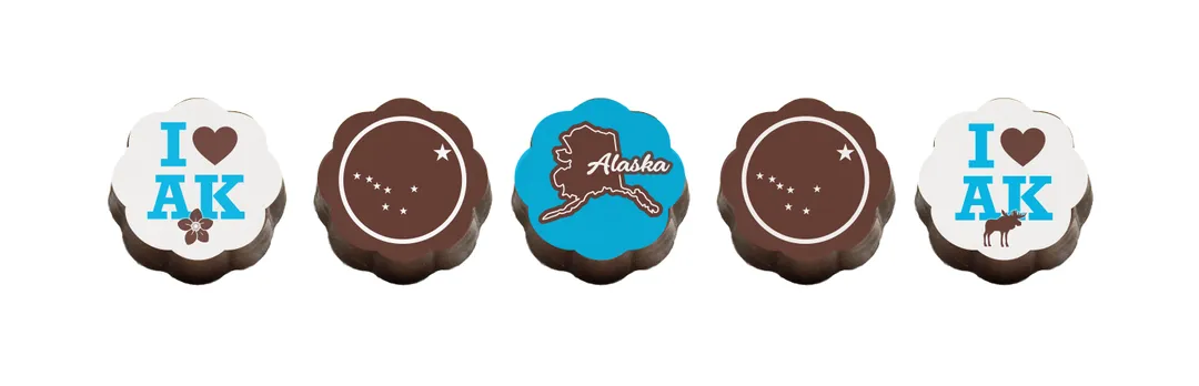 Alaska Chocolate Covered Caramels
