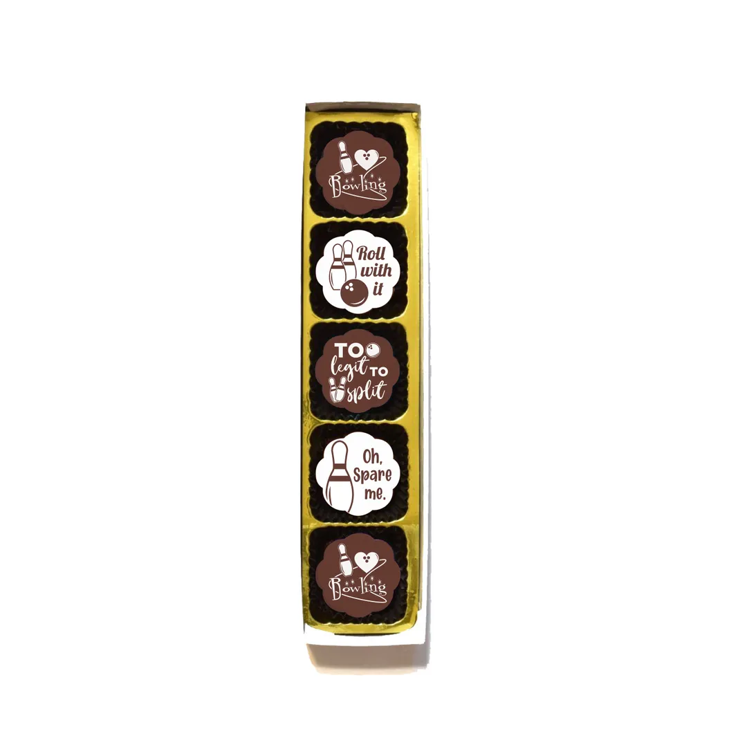 Bowling Chocolate Covered Caramels