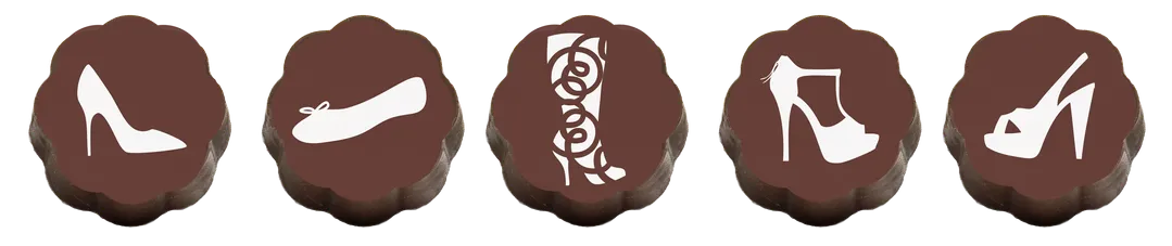 Shoes Chocolate Covered Caramels (Box of 5)