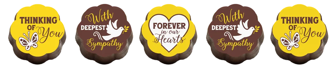 Sympathy Chocolate Covered Caramels