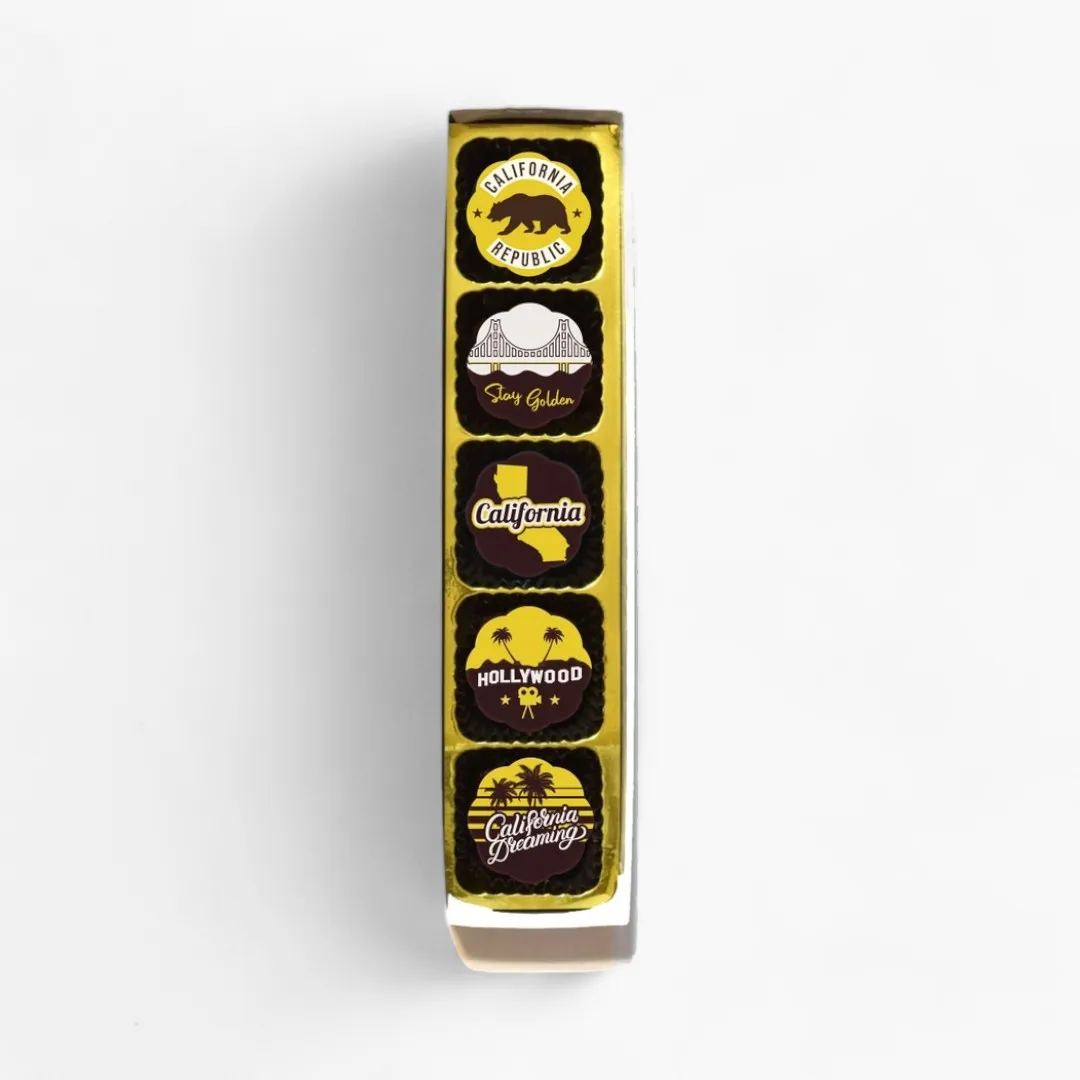 California Chocolate Covered Caramels (Box of 5)