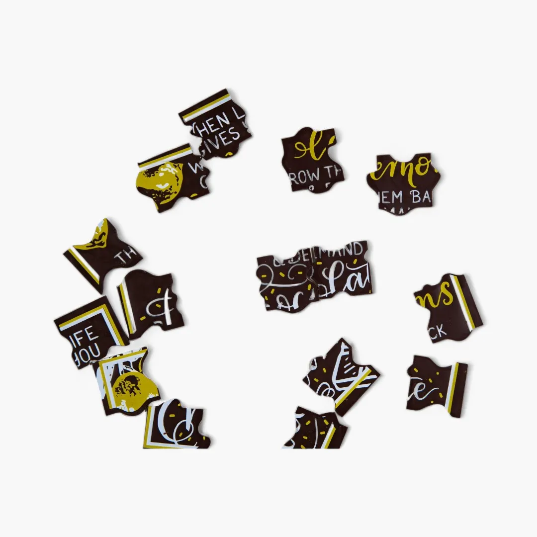 Chocolate Puzzle Valentine - Forget Love