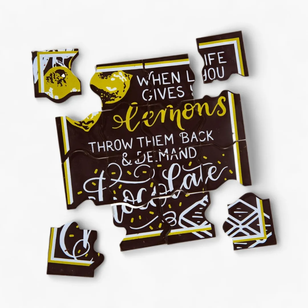 Chocolate Puzzle Valentine - Forget Love