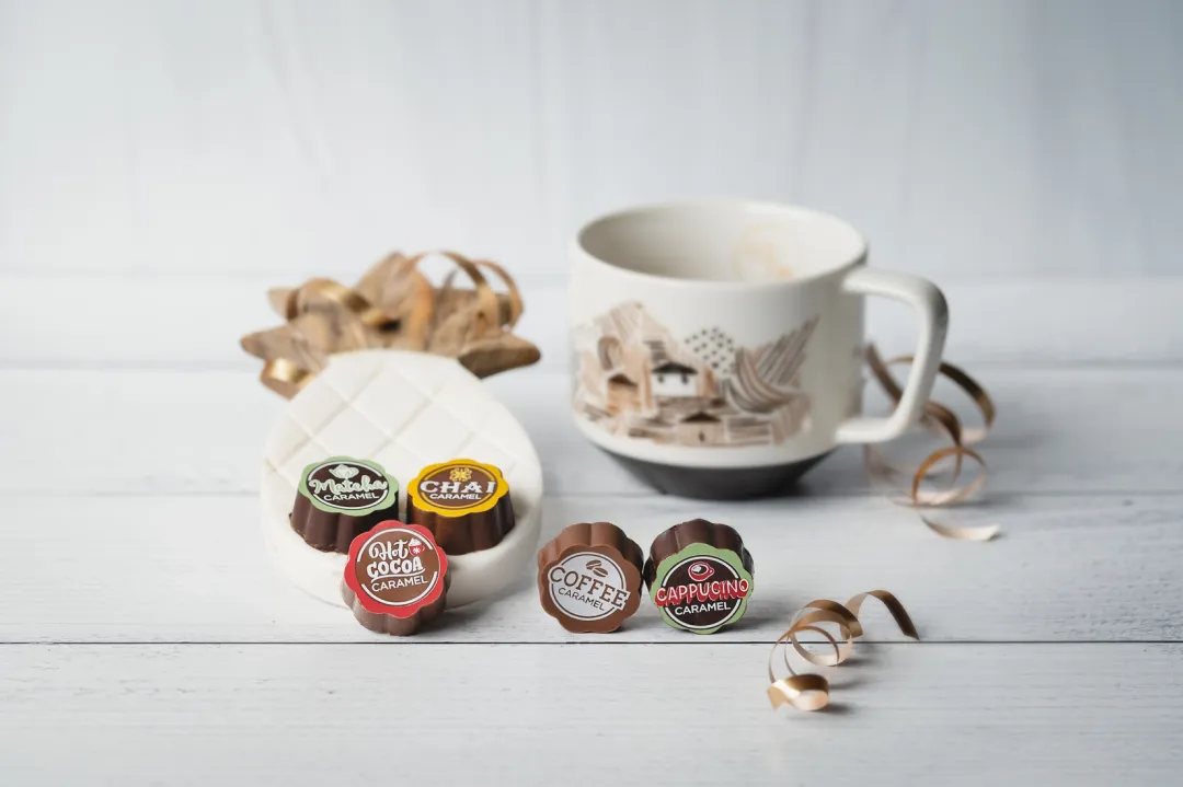 Coffee House Chocolate Covered Caramels (Box of 5)