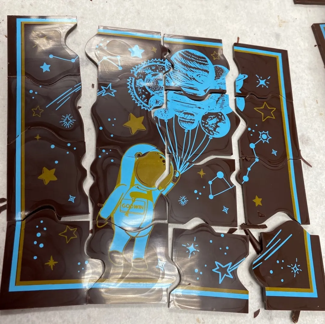 Custom  Chocolate Puzzle - Your Logo Here - Patented