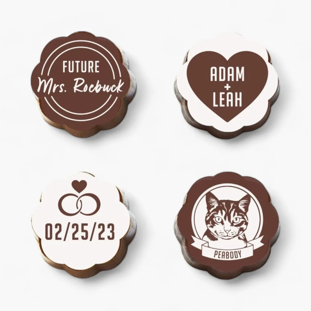 Custom Logo Chocolates All Sizes