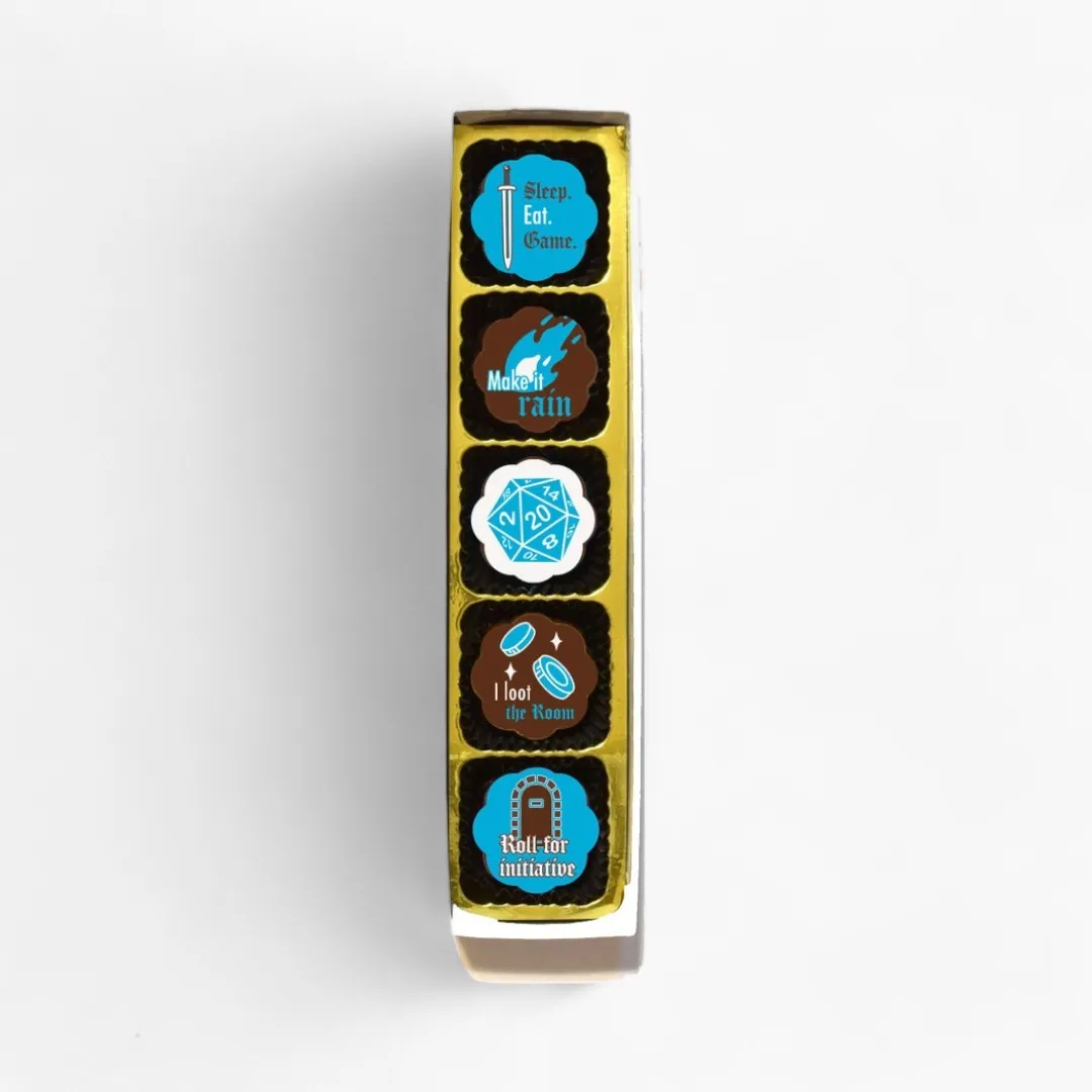 Dungeons & Dragons Chocolate Covered Caramels (Box of 5)