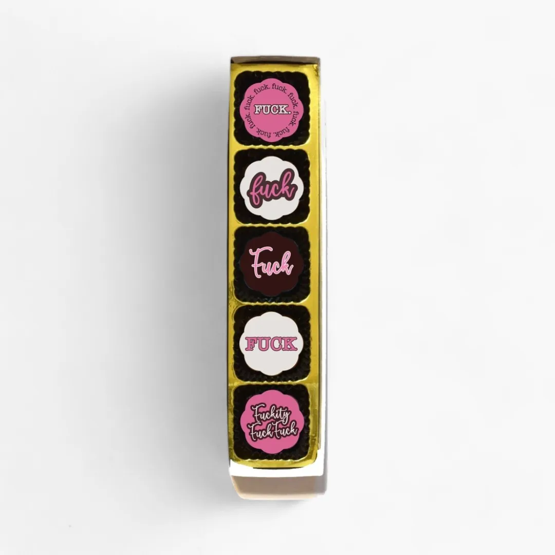 Effs To Give Chocolate Covered Caramels (Box of 5)