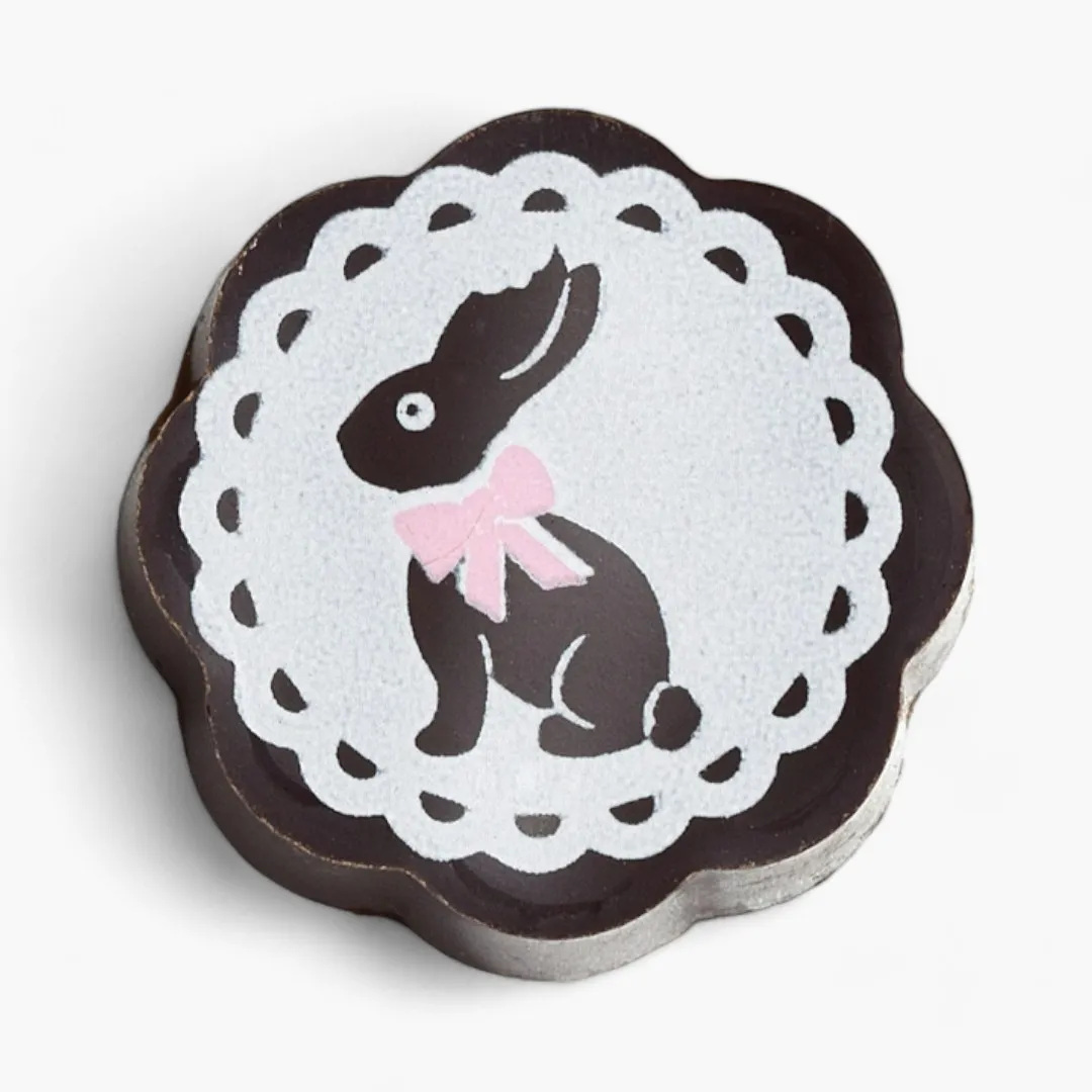 Follow the Bunnies - They Have the Chocolate (Box of 5) Chocolate Covered Caramels