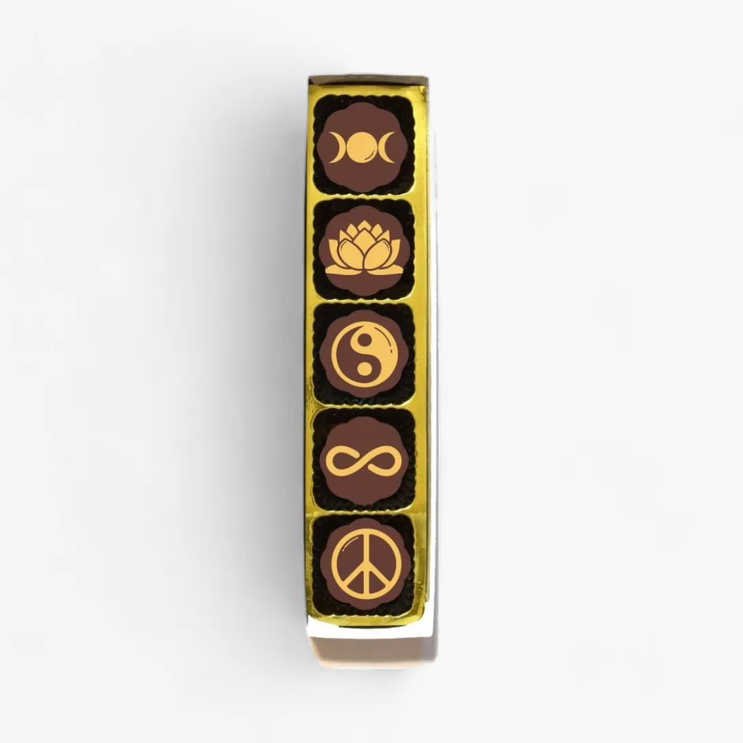 Goddess Chocolate Covered Caramels (Box of 5)