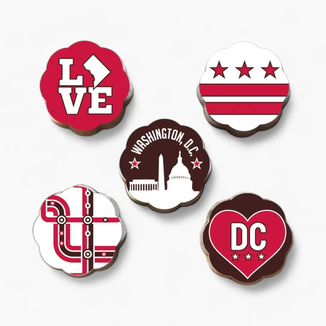 Hometown Custom Chocolate Covered Caramels (Box of 5)