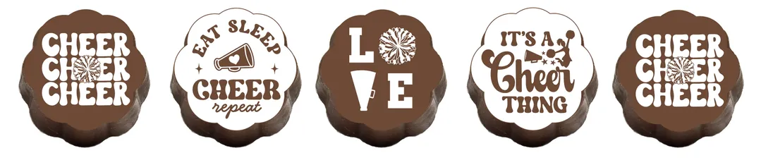 It's a Cheer Thing - Cheerleader Chocolate Covered Caramels