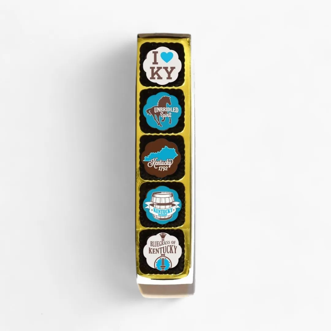 Kentucky Chocolate Covered Caramels (Box of 5)