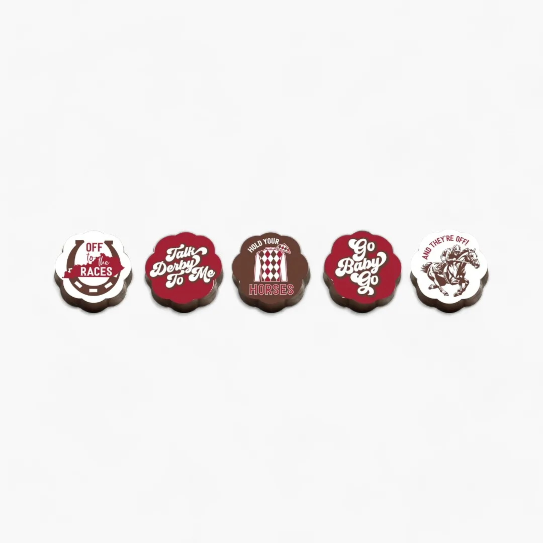 Kentucky Derby Chocolate Covered Caramels (Box of 5)