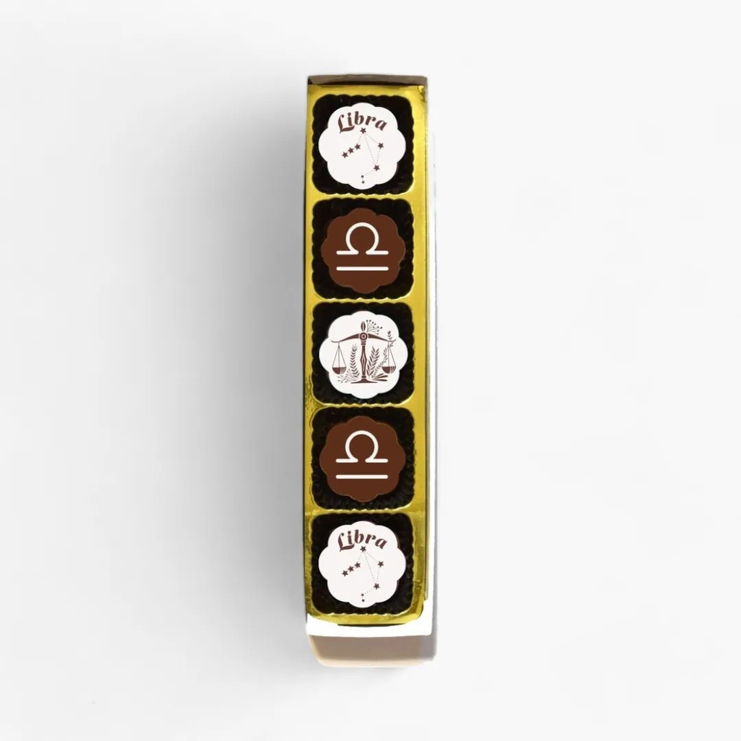 Libra - Chocolate Covered Caramels (Box of 5)