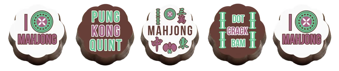 Mahjong  - Box of 5  DOT CRACK BAM!