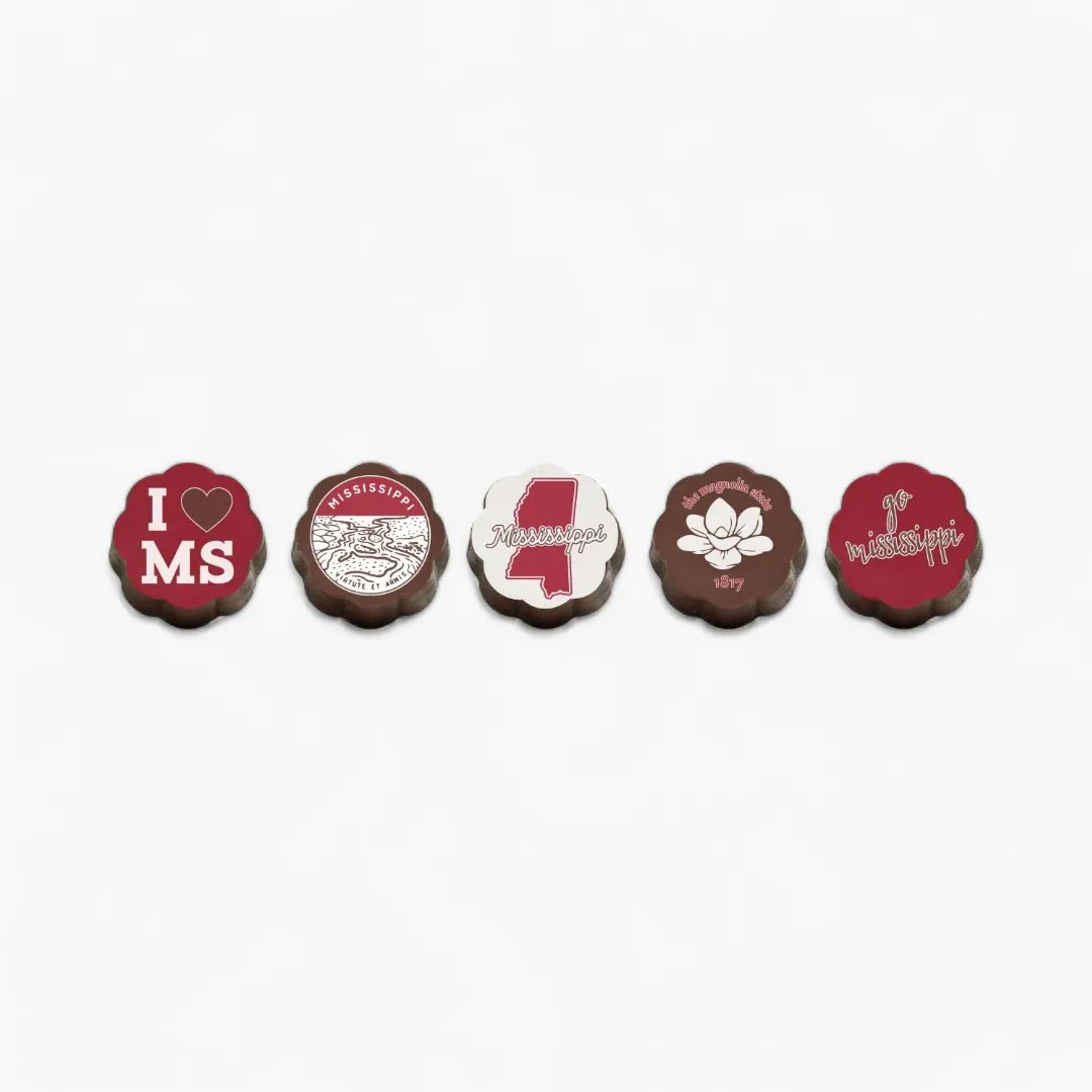Mississippi Chocolate Covered Caramels (Box of 5)