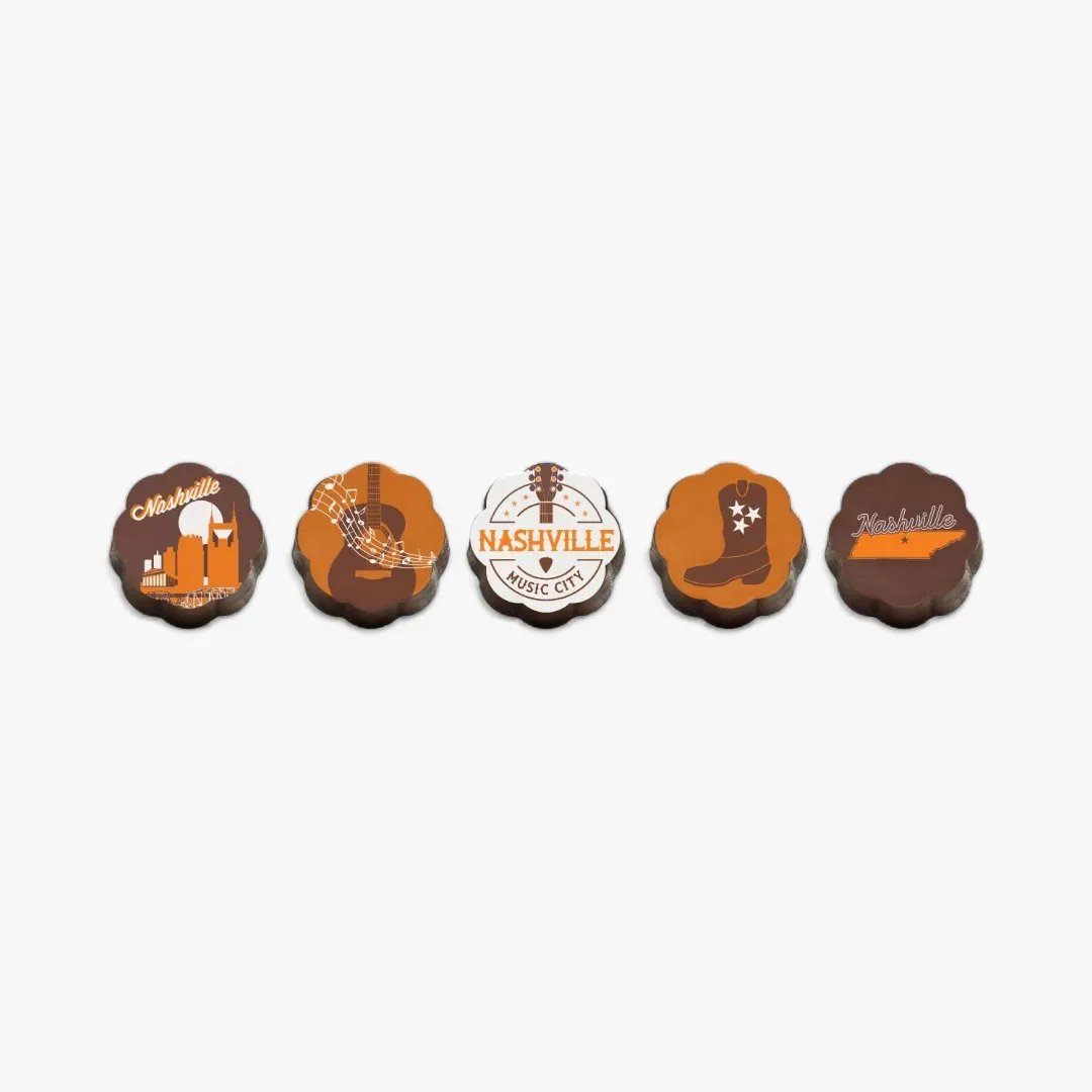 Nashville Chocolate Covered Caramels (Box of 5)