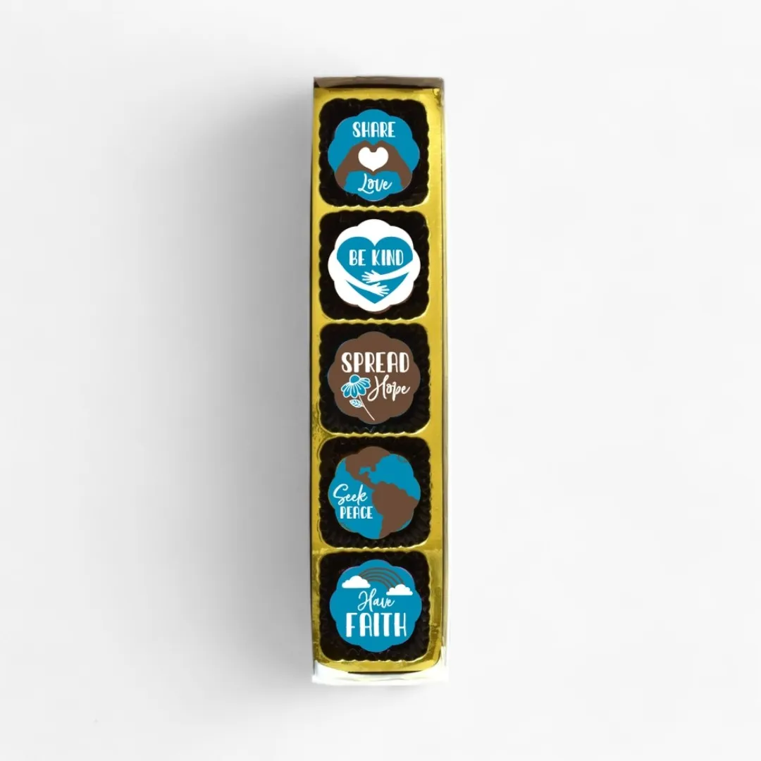 Optimism Chocolate Covered Caramels (Box of 5)
